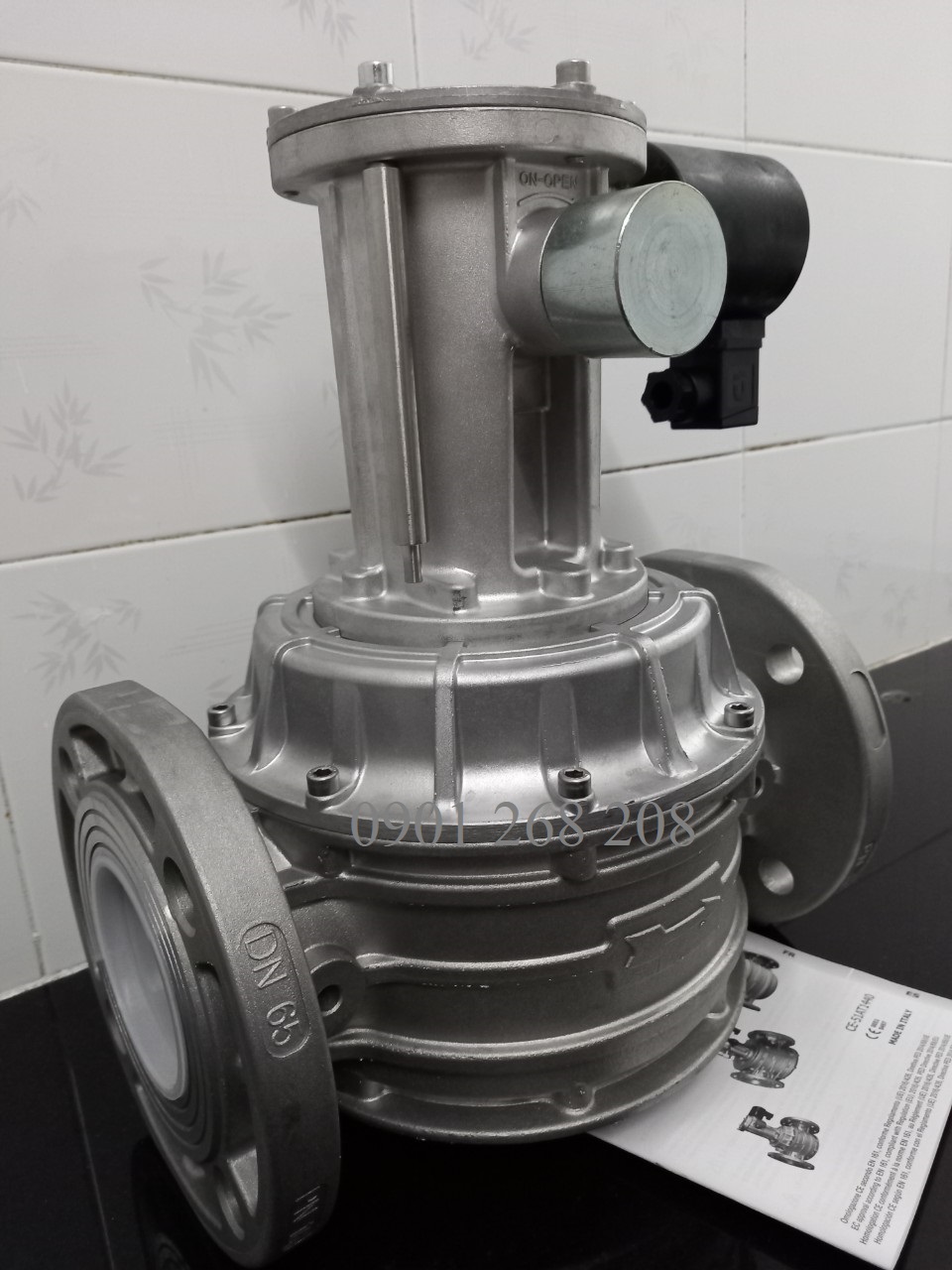 van dien tu madas DN65, 220V, thuong dong